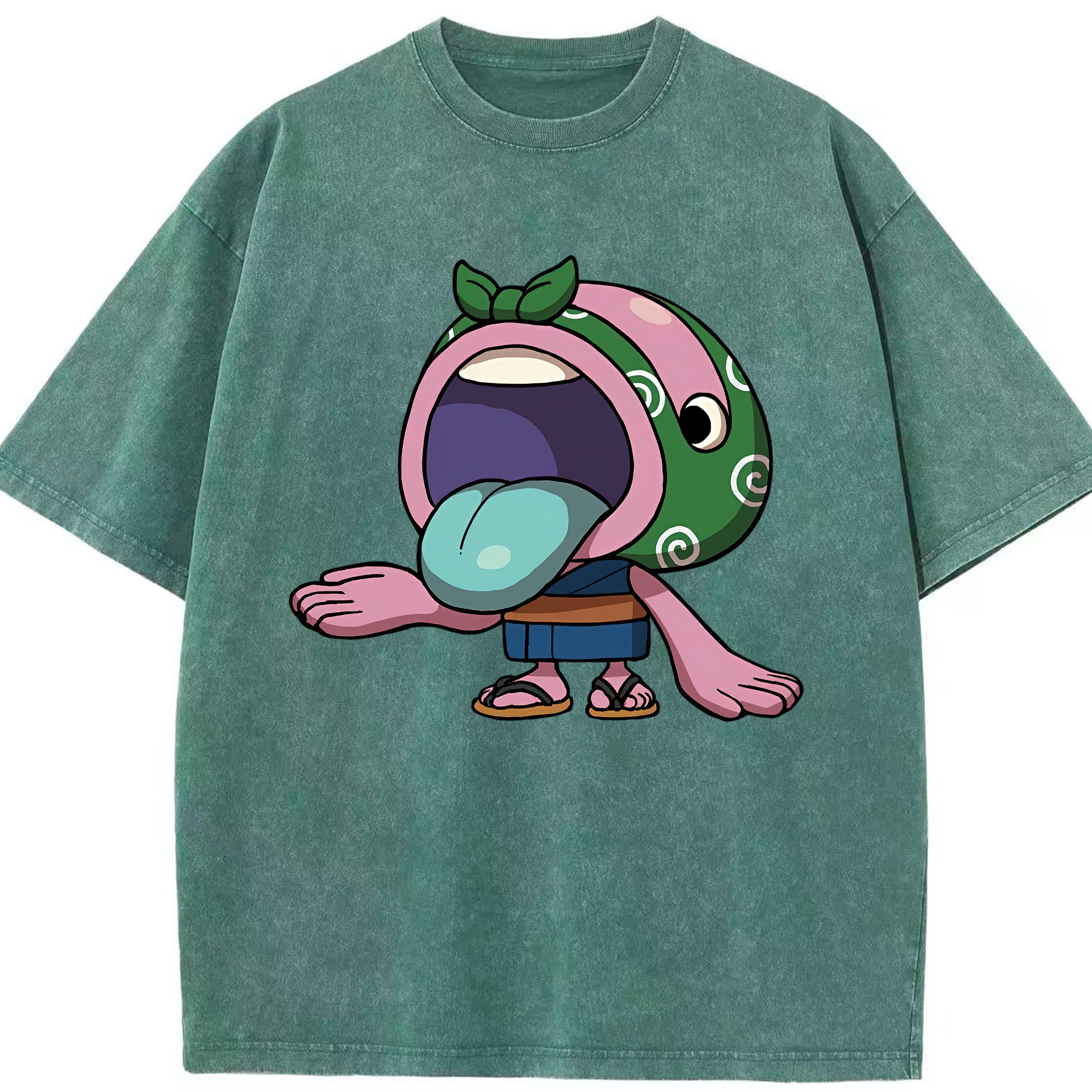 （画像用） 妖怪ウォッチ Yo-kai Watch 綿100% ヴィンテージ風 半袖Tシャツ（フロントプリント）